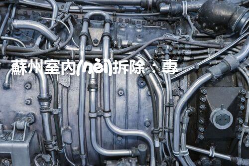 蘇州室內(nèi)拆除：專業(yè)高效，安全環(huán)保一站式服務(wù)